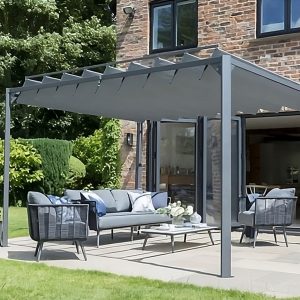 Classic Tilt Leaf Aluminium Pergola