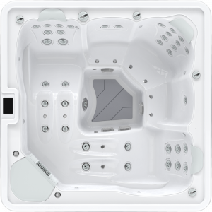 2 lounger hot tub